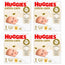 Huggies Extra Care Size 1 (2-5 Kg) Disney Baby Nappy, 28 pieces, pack 4