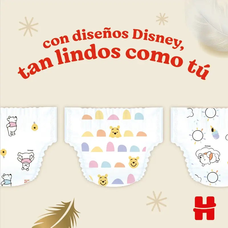Huggies Extra Care Size 3 (6-10 Kg) Disney Baby Nappy , 96 pieces