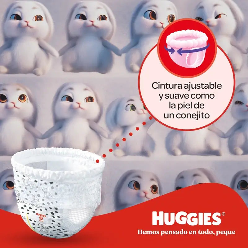 Huggies Little Movers Size 3 (6-11 Kg) Disney Baby Diaper Briefs, 88 pieces