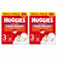 Huggies Little Movers Size 3 (6-11 Kg) Disney Baby Diaper Briefs , 88 pieces, pack 2