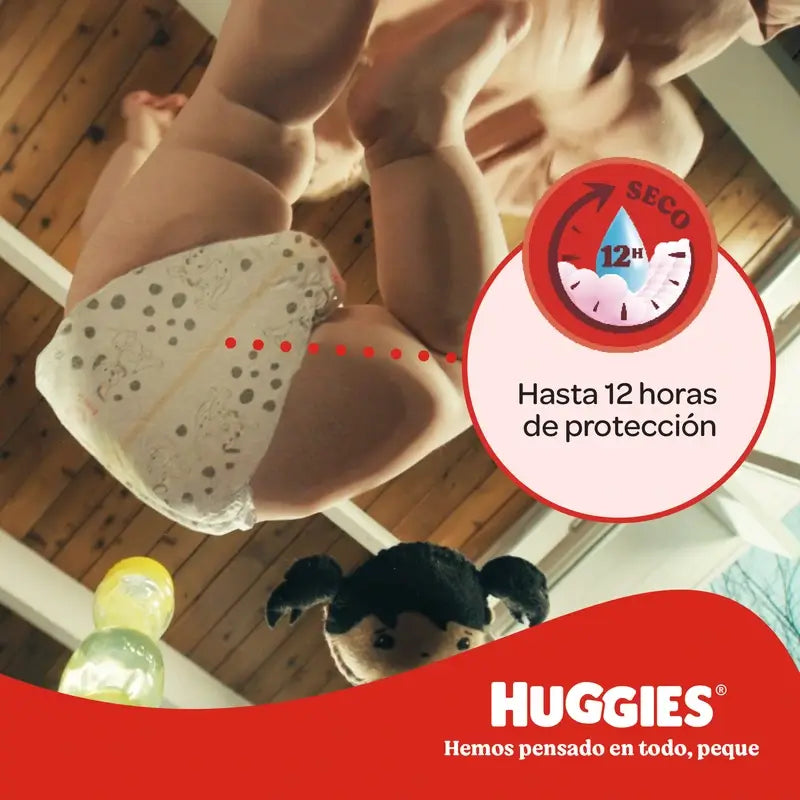 Huggies Little Movers Size 4 (9-14 Kg) Disney Baby Diaper Brief, 120 pcs.