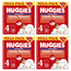 Huggies Little Movers Size 4 (9-14 Kg) Disney Baby Diaper Briefs, 120 pieces, pack 4
