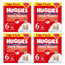 Huggies Little Movers Size 6 (15-25 Kg) Disney Baby Diaper Briefs , 96 pieces, pack 4