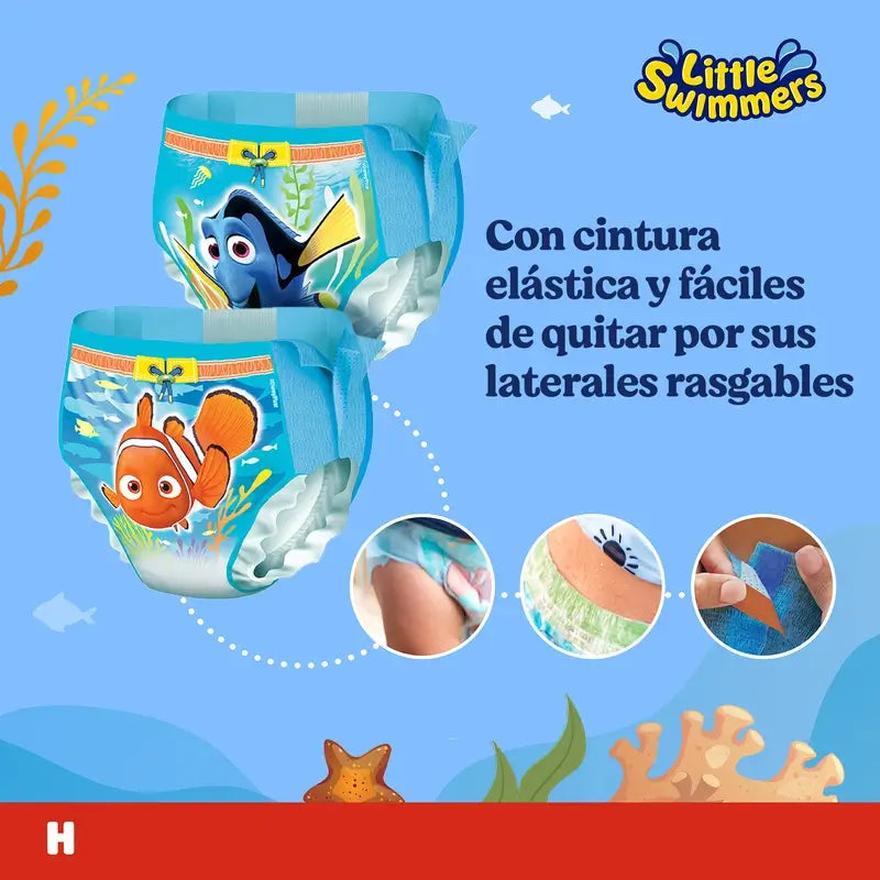 Huggies Little Swimmers Size 3-4 (7–15 kg), Swim Nappies, 20 pieces