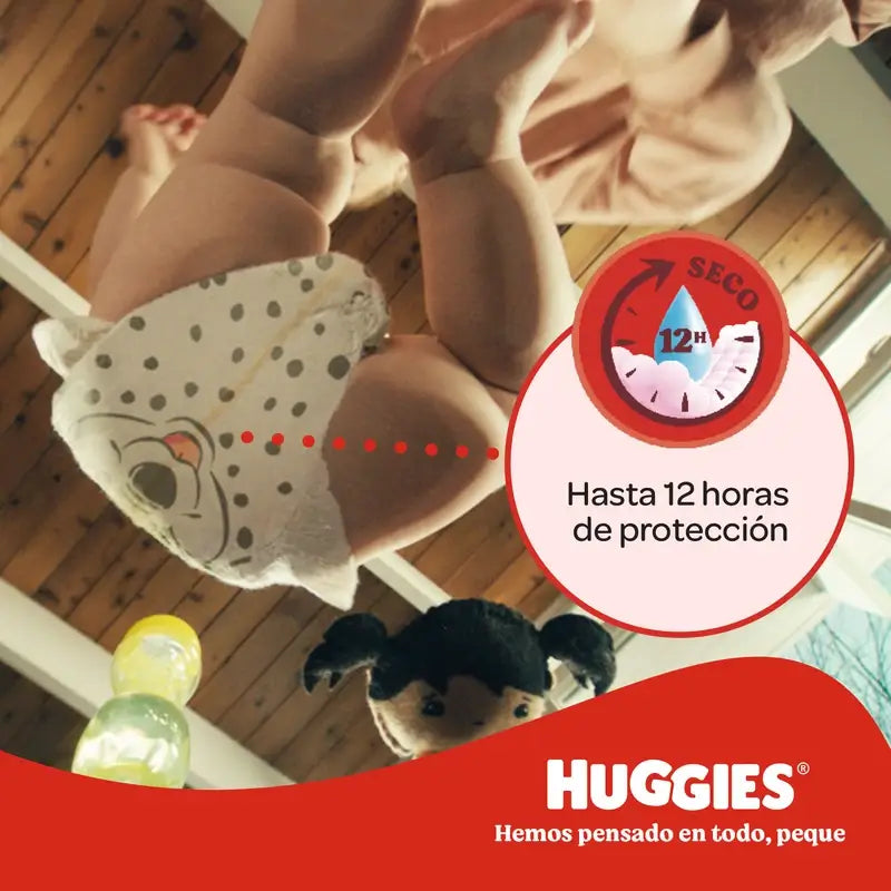 Huggies Little Movers Size 4 (7-18 Kg) Disney Baby Diaper, 150 Pcs.