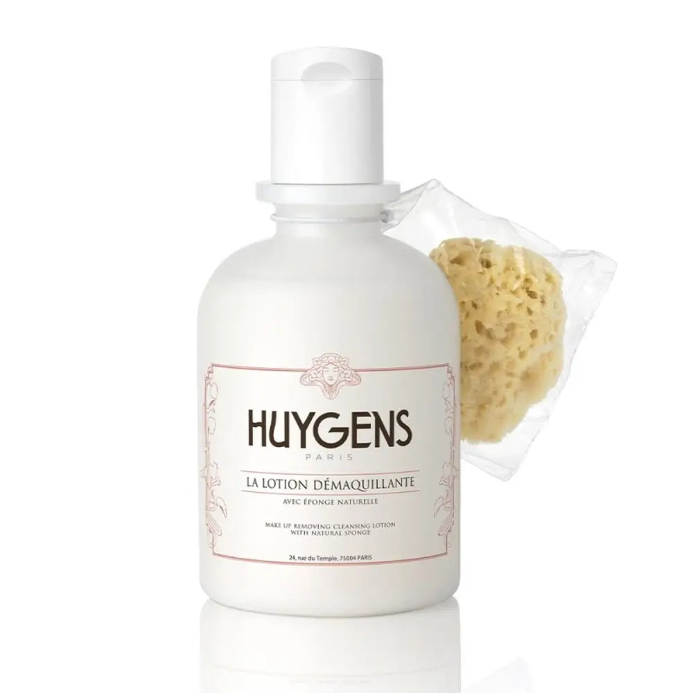 Huygens Premium Facial Make-up Remover Lotion with Sponge, Sea, 250 ml