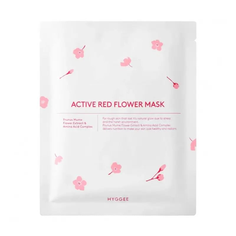 Hyggee Active Red Flower Mask , 35 ml