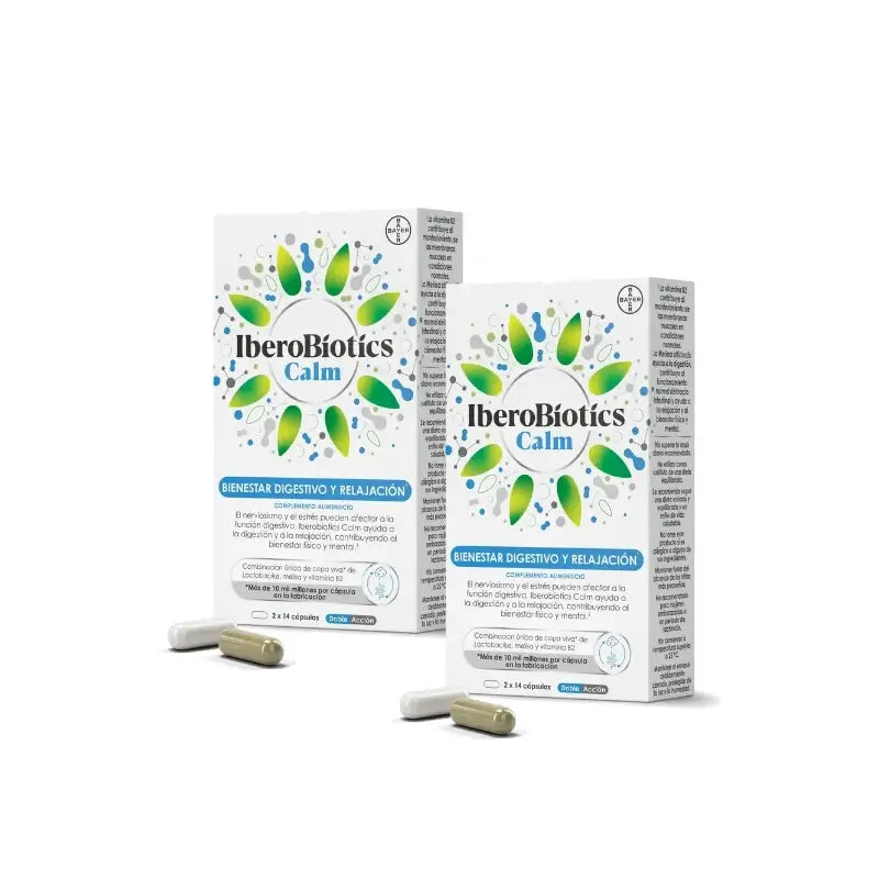Iberobiotics Calm, Pack of 2 x 28 capsules