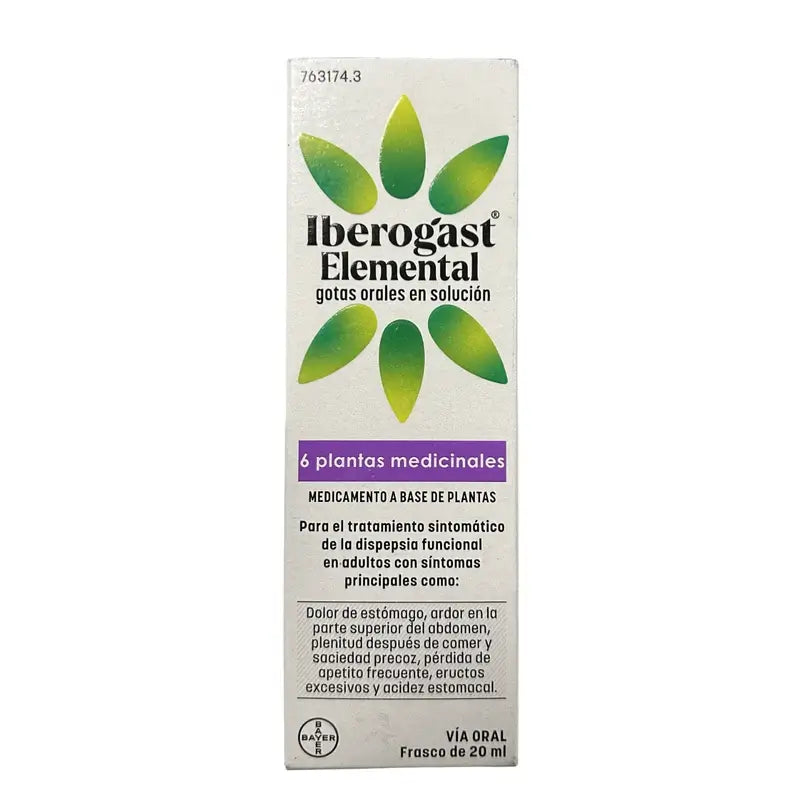 Iberogast Elemental 1 Bottle Oral Drops In Solution, 20 ml