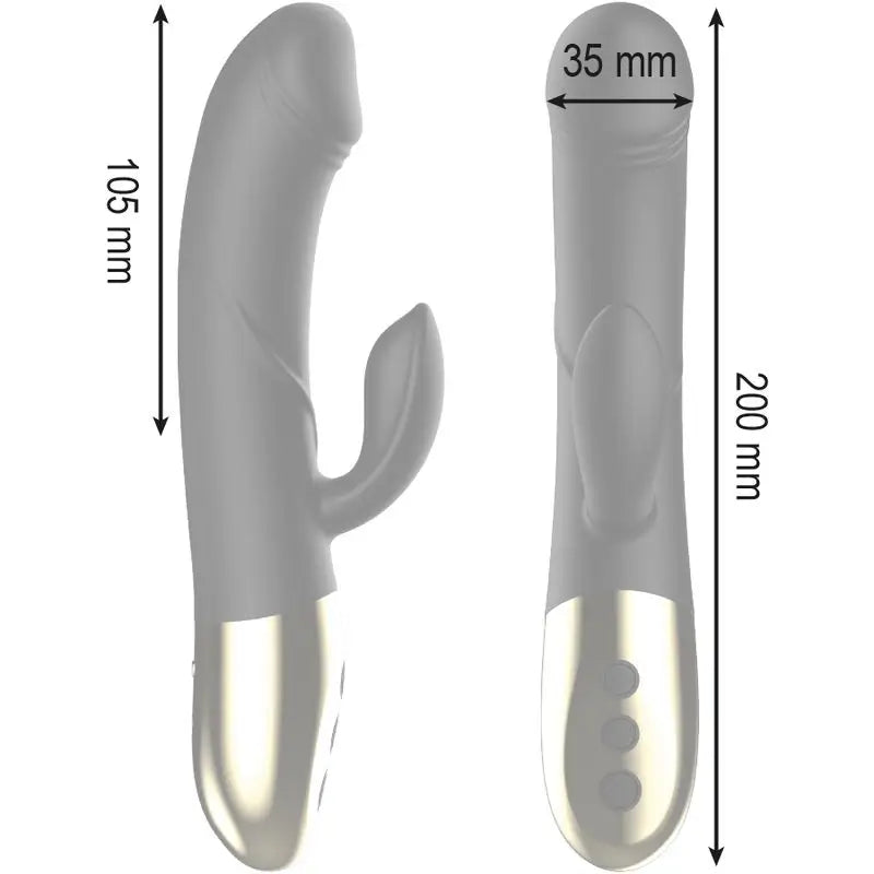 Ibiza Technology Powerful Anatomical Vibrator With Rabbit