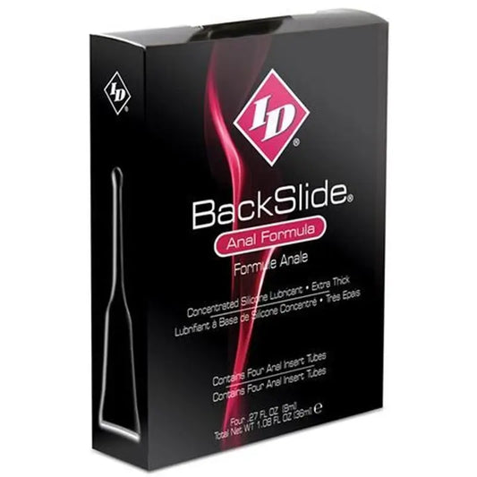Id Back Slide Anal Formula 4 Anal Tubes 8Ml
