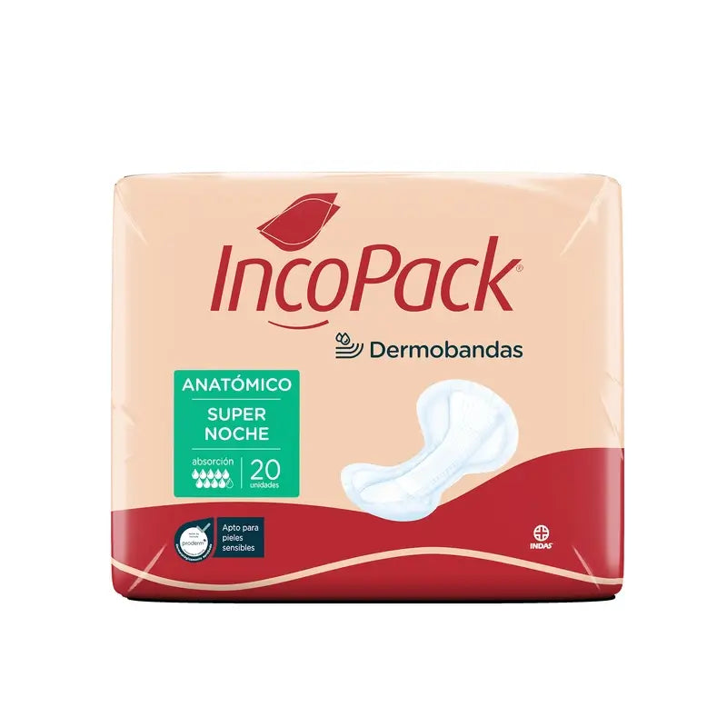 Incopack Anatomical Supernight , 80 units