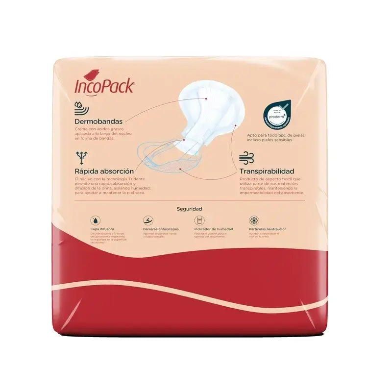 Incopack Inicia Anatomical Day , Pack 4, 320 Units