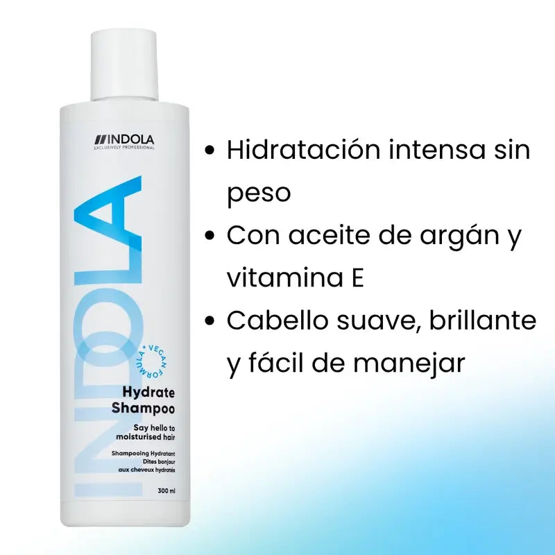 Indola Professional Moisturising Shampoo, 300 Ml