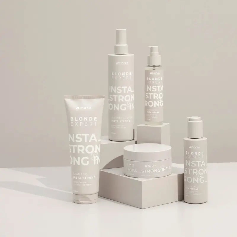 Indola Instastrong Professional Blonde Shampoo, 250 Ml