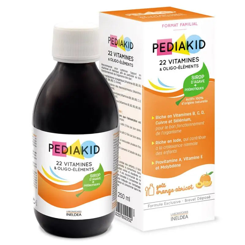 Ineldea Pediakid 22 Vitamins + Trace Elements Form , 250 ml
