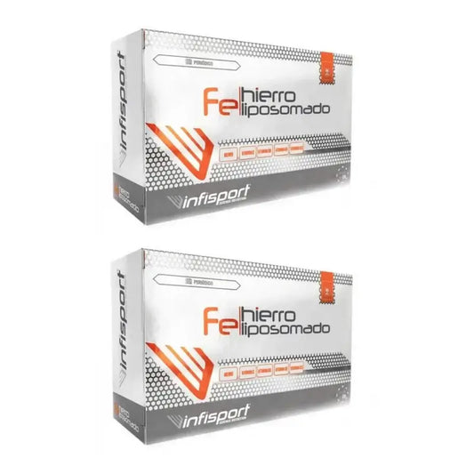 Infisport Fe Iron Liposomal Iron 590 Mg, 2X60 Capsules