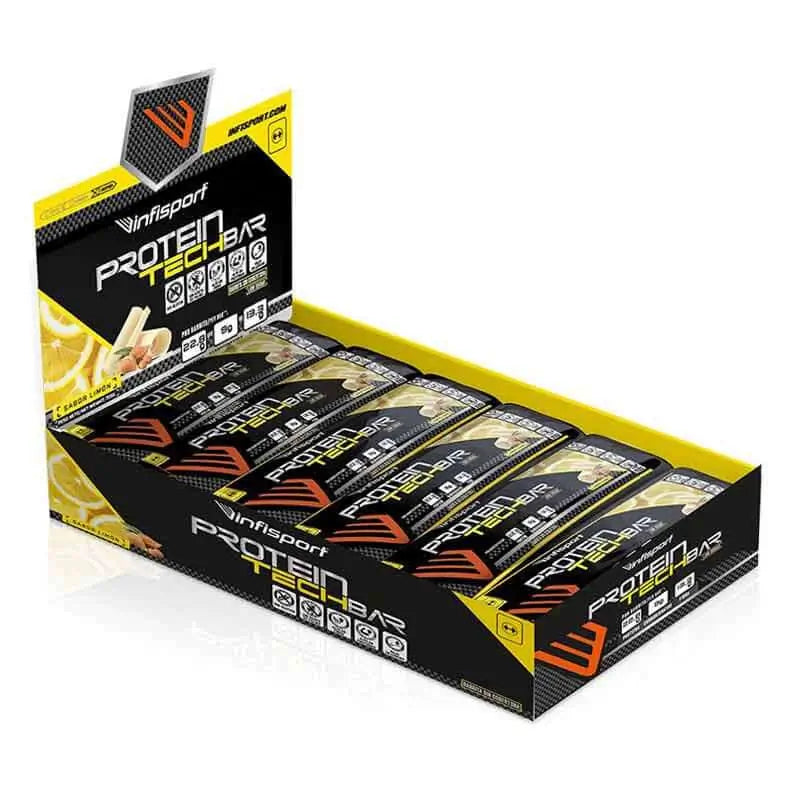 Infisport Protein Tech Bar Lemon Box 12 units x 60 grams