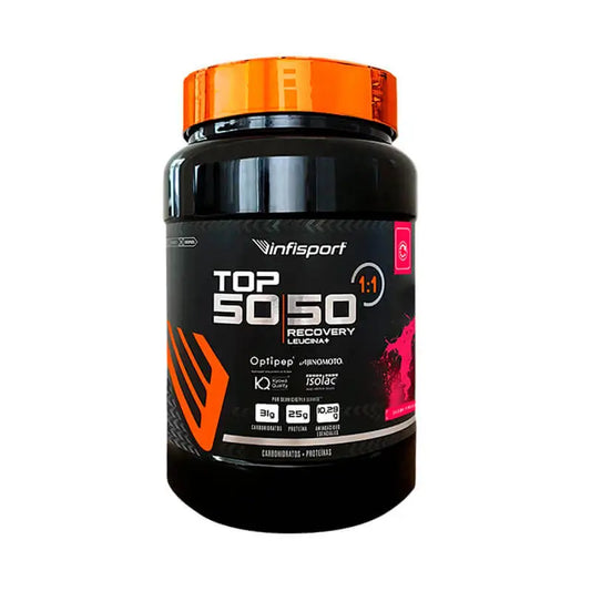 Infisport Top 50:50 Recovery Leucine+ Strawberry Flavour 1,2 Kg