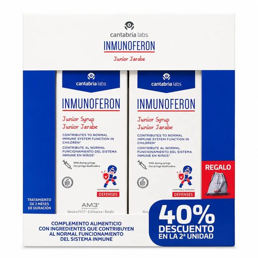 Inmunoferon Defensas Pack Duplo Junior Syrup 150 Ml