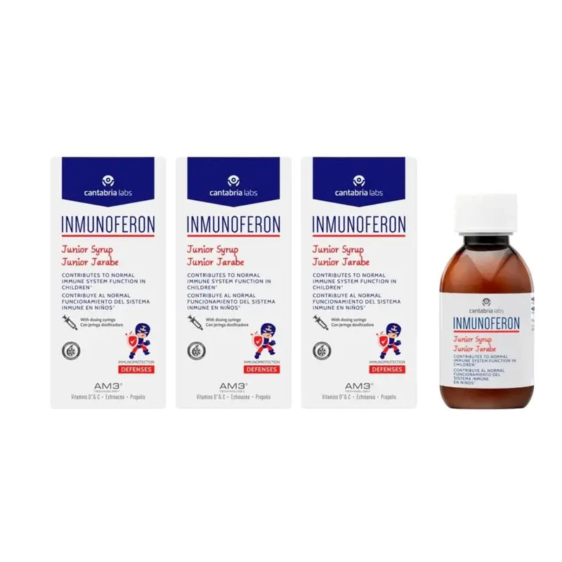 INMUNOFERON Junior Syrup Pack 3 x 150 ml