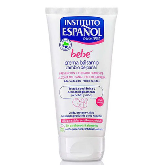 Instituto Español Baby Line Nappy Soothing Cream Tube, 150 ml
