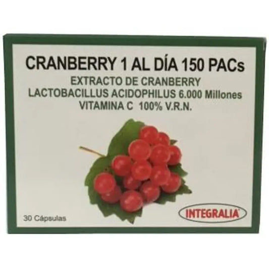Integralia Cranberry 1 Per Day 150Pacs 30 Capsules