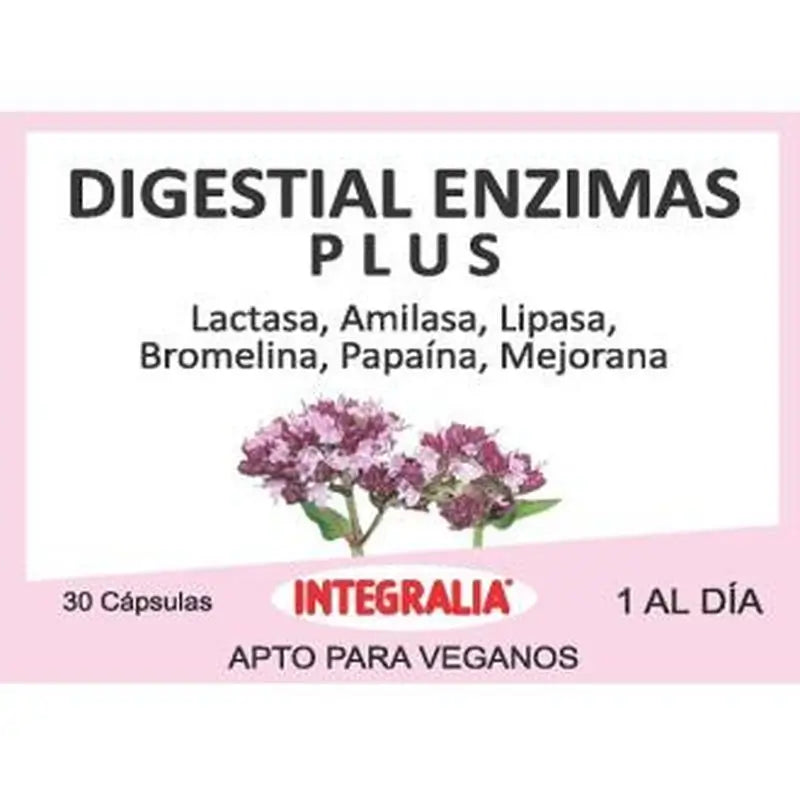 Integralia Digestial Enzymes Plus 30 Capsules