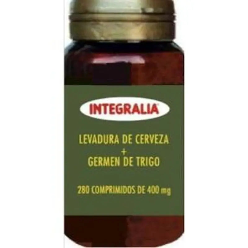 Integralia Brewer's Yeast + Wheat Germ 280 Tablets