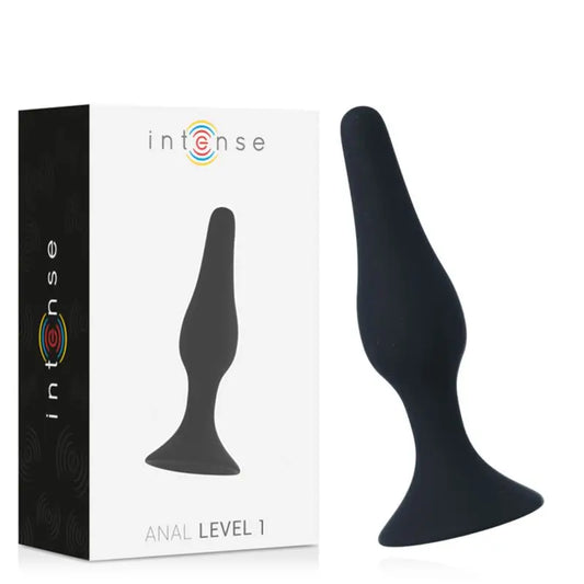 Intense Anal Toys Anal Level 1 10.5Cm Black