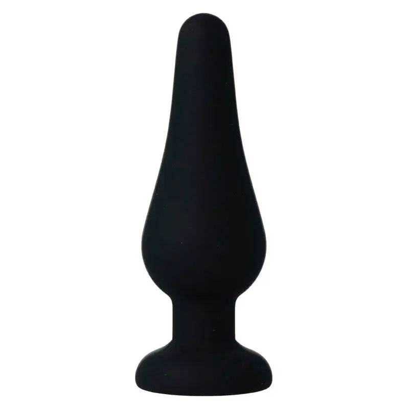 Intense Anal Toys Anal Plug Pipo M Silicone Black 11 Cm