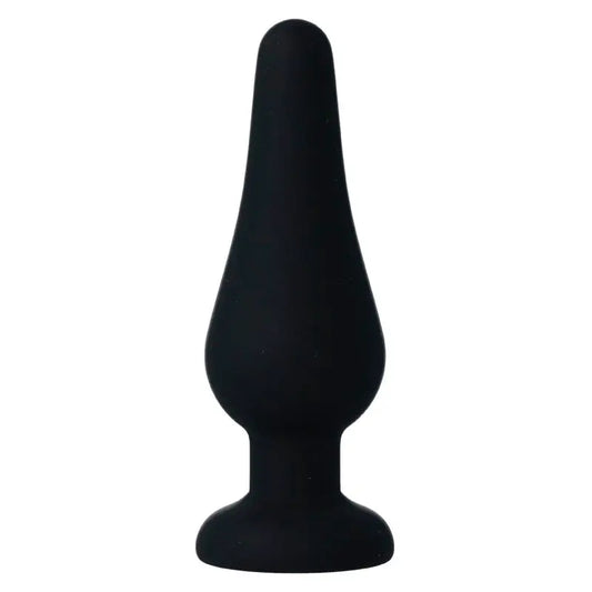 Intense Anal Toys Anal Plug Pipo M Silicone Black 11 Cm