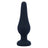 Intense Anal Toys Anal Plug Pipo S Silicone Black 9.8 Cm