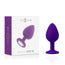 Intense Anal Toys Shelki M Anal Plug Purple
