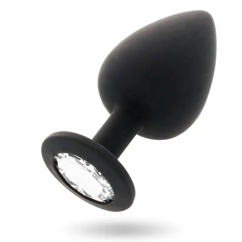 Intense Anal Toys Shelki M Anal Plug Black