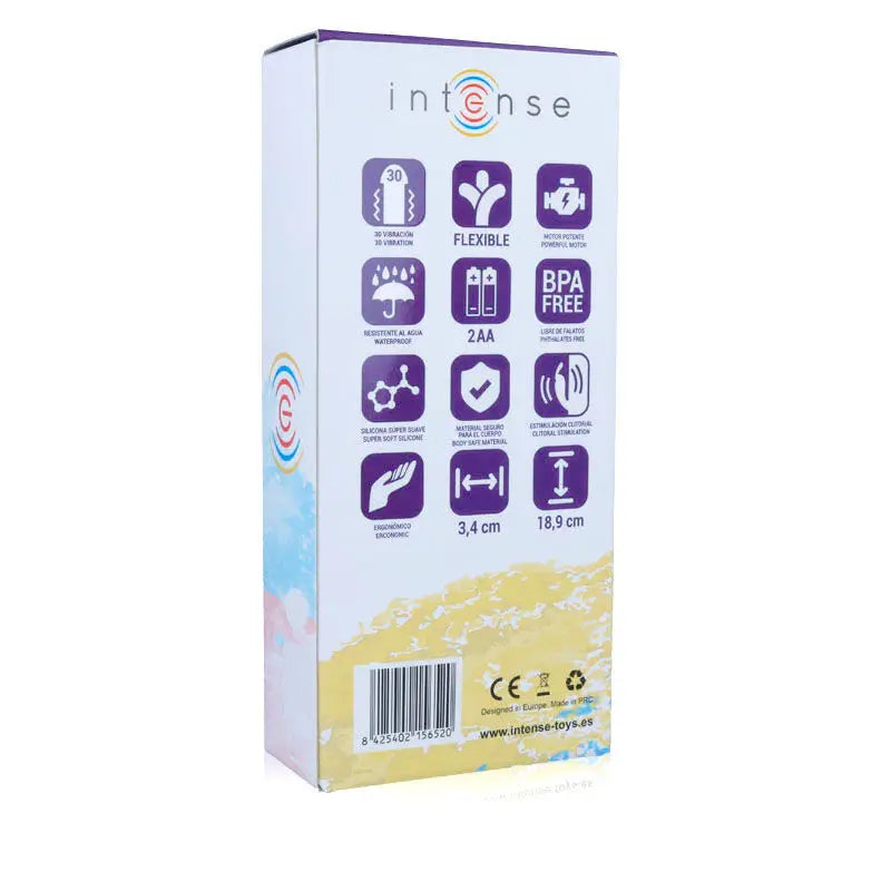 Intense Couples Toys Hilari Vibrator Lilac Silicon Luxe