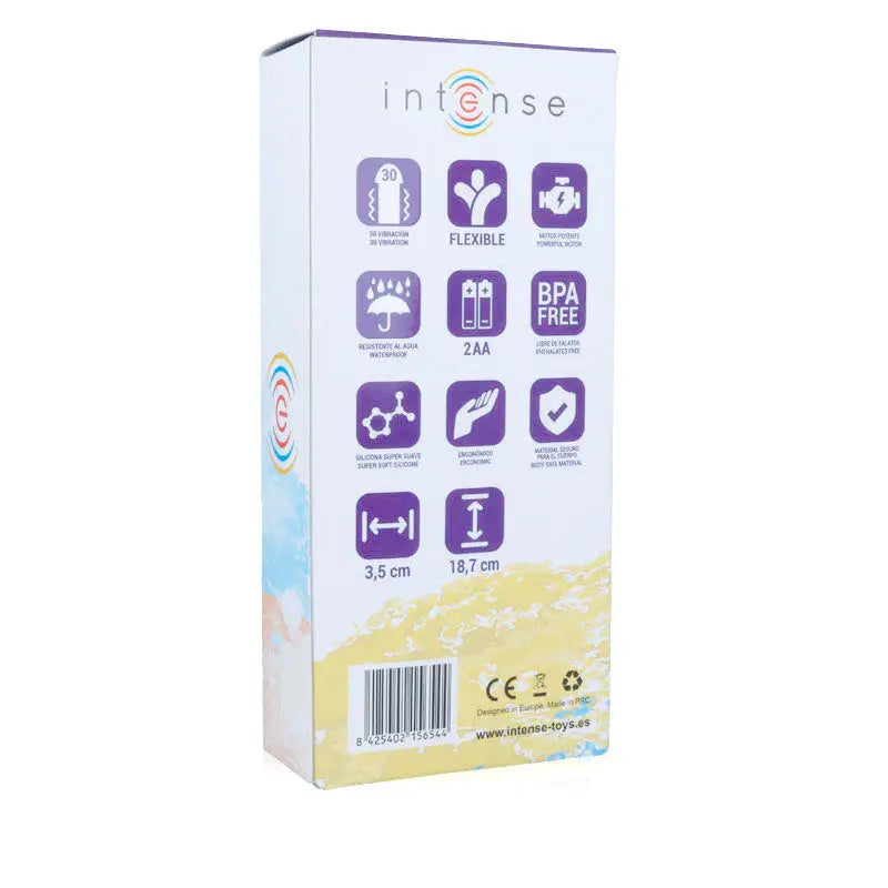 Intense Couples Toys Leo Vibrator Lilac Silicon Luxe