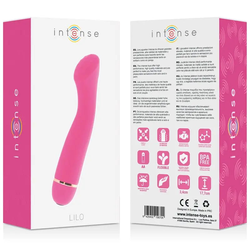 Intense Fun Lilo 20 Speeds Silicone Pink