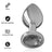 Intense Anal Plug Metal Aluminium With Crystal Black Size L