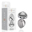 Intense Anal Plug Metal Aluminium Heart White Size S