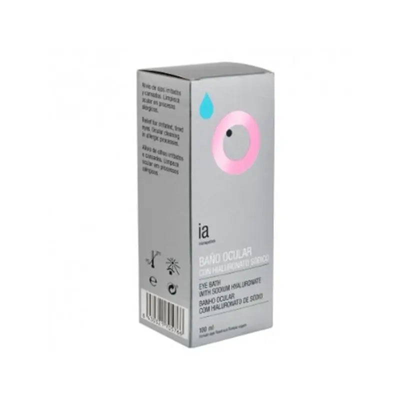 Interapothek Eye Bath with Sodium Hyaluronate, 100 ml