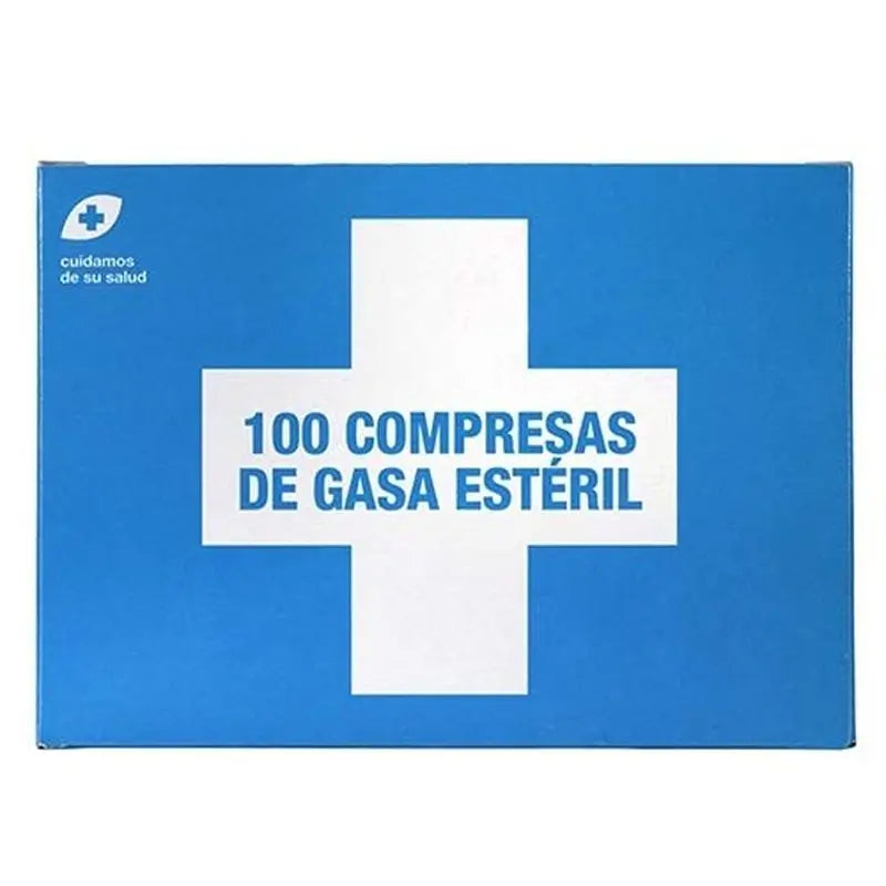 Interapothek Sterile Gauze Pads, 100 units