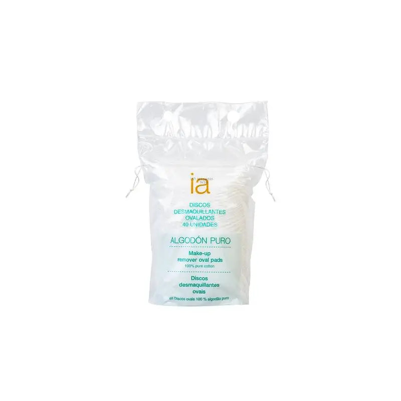 Interapothek Oval Make-Up Remover Pads 40 Units