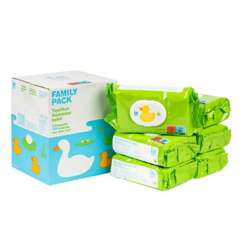 Interapothek Baby Aloe Wipes 480 units