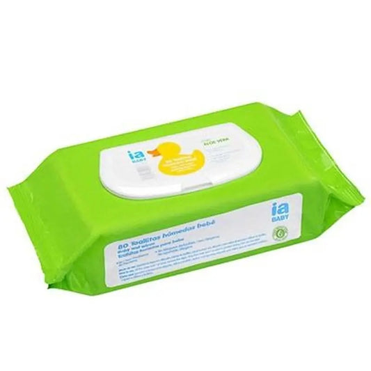 Interapothek Baby Moist Wipes, 80 units