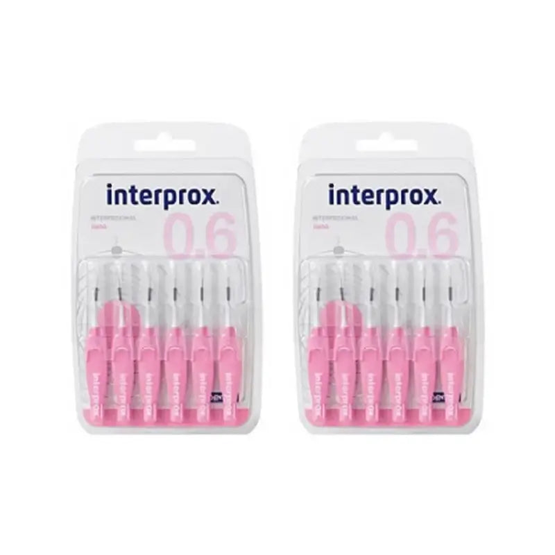 Interprox Interproximal Nano Toothbrush, 2X6 Units