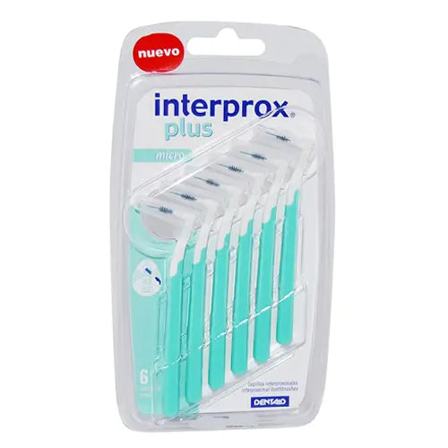 Interprox Plus Interproximal Micro Toothbrush 6 pieces