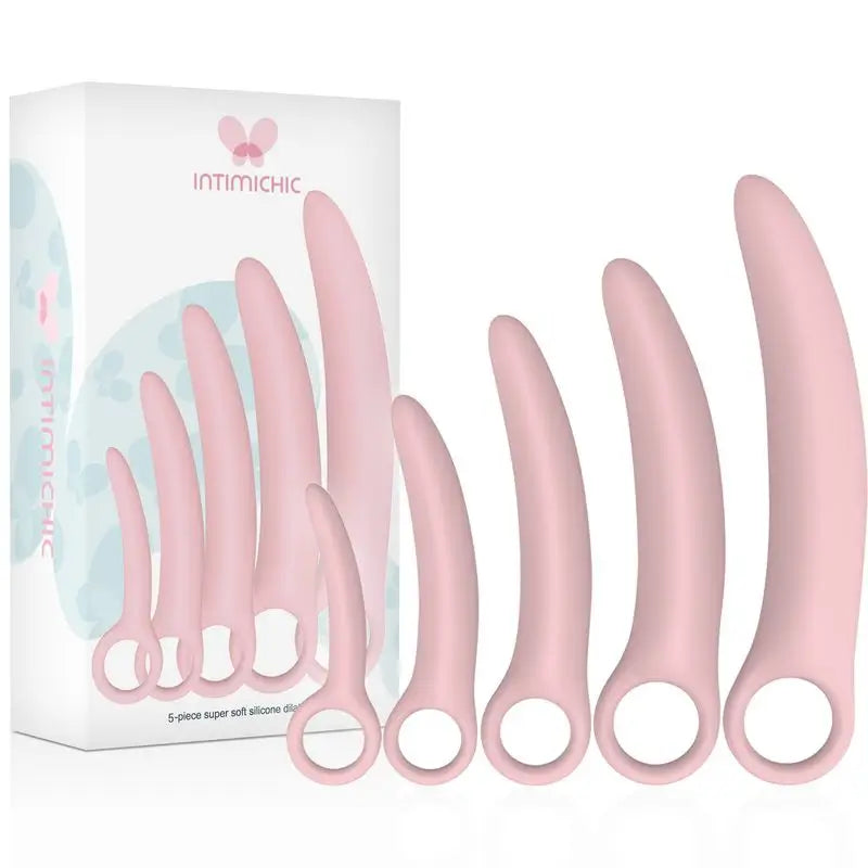 Intimichic 5 Piece Silicone Dilator Set