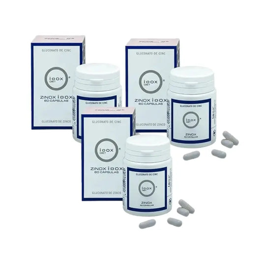 Ioox Zinox Pack 3 x 60 capsules