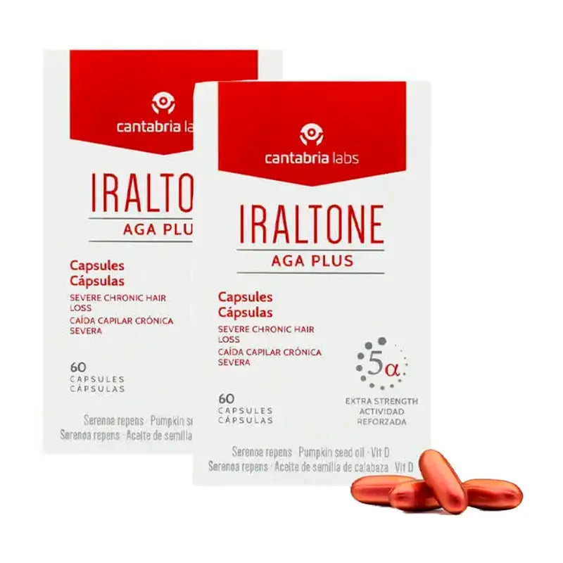 Iraltone Aga Plus, Pack 2 x 60 Capsules